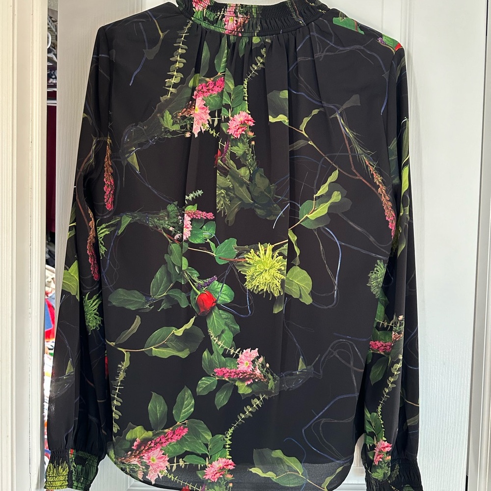 Babaton floral blouse